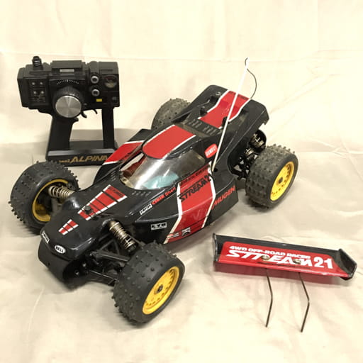 無限精機 4WD OFF-ROAD RACER STREAM21 ストリーム21 ラジコン Beat2 ALPINA 送信機付